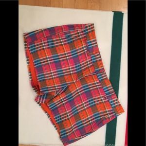 Tommy Hilfiger Lined Plaid Shorts